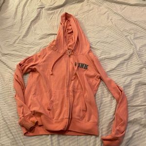 VS PINK zip up hoodie